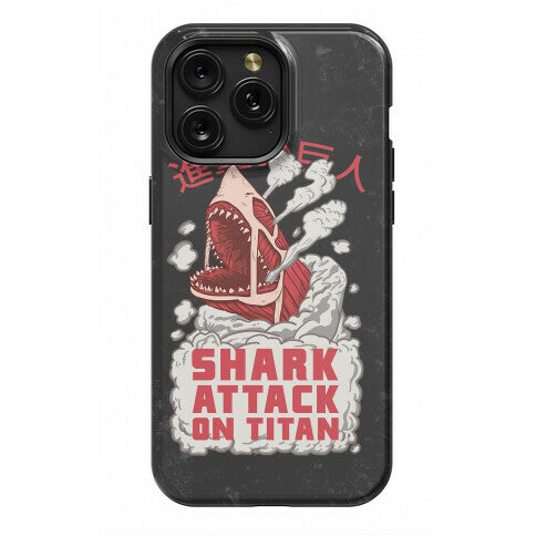 Shark Attack On Titan Phone Case